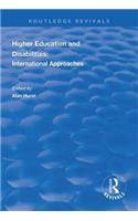 Higher Education and Disabilities