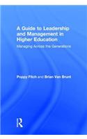 A Guide to Leadership and Management in Higher Education