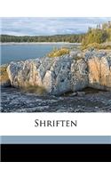 Shriften Volume 1-4