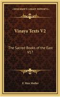 Vinaya Texts V2: The Sacred Books of the East V17(English)