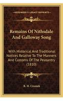 Remains of Nithsdale and Galloway Song