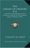 The Library of Oratory V15