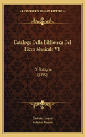 Catalogo Della Biblioteca Del Liceo Musicale V1