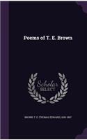 Poems of T. E. Brown