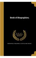 Book of Biographies;