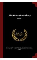 Korean Repository; Volume 1