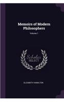 Memoirs of Modern Philosophers; Volume 1