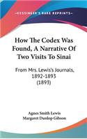 How The Codex Was Found, A Narrative Of Two Visits To Sinai