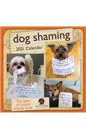 Dog Shaming 2021 Wall Calendar