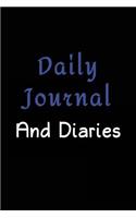 Daily Journal And Diaries