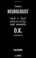 Calendar for Neurologists / Neurologist: Everlasting Calendar / Diary / Journal (365 Days / 3 Days per Page) for notes, journal writing, event planner, quotes & personal memories