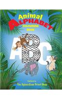 Animal Alphabet Colouring Book