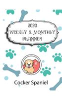 2020 Cocker Spaniel Planner