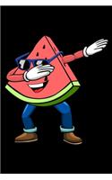 Dabbing Watermelon Notebook