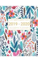 2019-2020 Academic Planner Weekly And Monthly