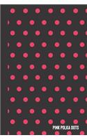 pink polka dots