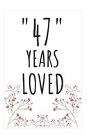 Years Loved Notebook