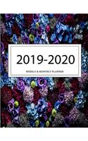 2019 - 2020 Weekly and Monthly Planner: Calendar Schedule + Organizer - Inspirational Quotes (2019-2020 Academic Planners