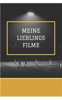 Meine Lieblings Filme: A5 Punkteraster Notizbuch für Lieblings Filme und Serien, Filmzitat