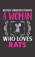 Never Underestimate A Woman Who Loves Rats