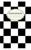 Schachnotation: Schach Turnier Block und Schach Notizblock für Schach Profis und Schachturnier, 6x9.