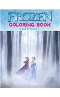 Frozen Coloring Book (Unofficial): Frozen color and activity books - 25 Pages, Size - 6 x 9