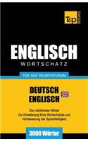 Englischer Wortschatz (BR) für das Selbststudium - 3000 Wörter