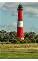 Pellworm Red and White Lighthouse in Germany Journal