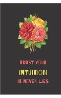 Trust Your Intuition It Never Lies