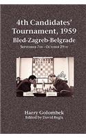 4th Candidates' Tournament, 1959 Bled-Zagreb-Belgrade September 7th - October 29th