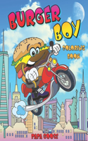 Burger Boy - Coloring Book