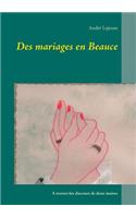 Des mariages en Beauce