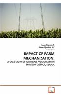 Impact of Farm Mechanization