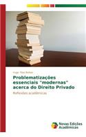 Problematizações essenciais 