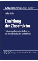 Ermittlung Der Zinsstruktur