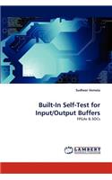 Built-In Self-Test for Input/Output Buffers