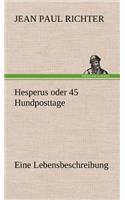 Hesperus Oder 45 Hundposttage