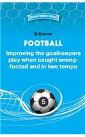 Football. Improving the goalkeepers play when caught wrong-footed and in two tempo