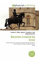 Baronies Created by Error: (English)