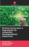 Enzima lacase para a degradação de compostos desreguladores endócrinos