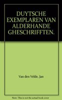 Duytsche exemplaren van alderhande gheschriften