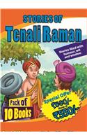 Stories of Tenali Raman: Pack of 10 Books