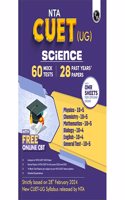 PW NTA CUET UG Science Stream Combined Mock Test and Past Year Papers (Physics, Chemistry, Mathematics, Biology, English, General Test) For 2024 Exam l FREE Online CBT