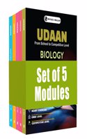 PW Udaan For Class 10 Physics, Chemistry, Mathematics Part A & B, Biology Combo Set of 5 Books For 2025-2026 Exams