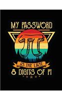 My password is the last 8 digits of Pi