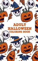 Adult Halloween Coloring Book