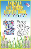 Animals Dot Markers Activity Book Ages 2-5