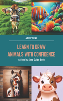 Learn to Draw Animals with Confidence: A Step by Step Guide Book