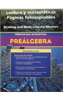 Prentice Hall Math Pre-Algebra Spanish Reading and Math Literacy Blackline Masters 2004c