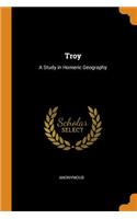Troy: A Study in Homeric Geography